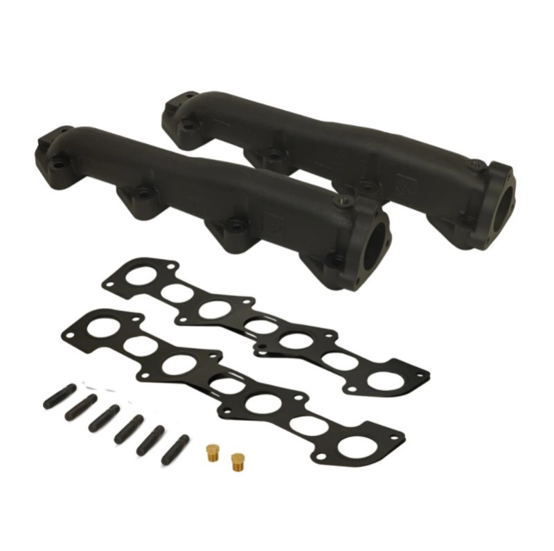 Ford F-550 Super Duty Performance Exhaust - BD Diesel - Exhaust Manifold & Up-Pipe Kit - `08-`10